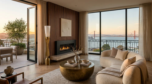 Pacific Heights XL Walnut Acoustic Wall Panel — 106 × 43 in (270 × 110 cm)