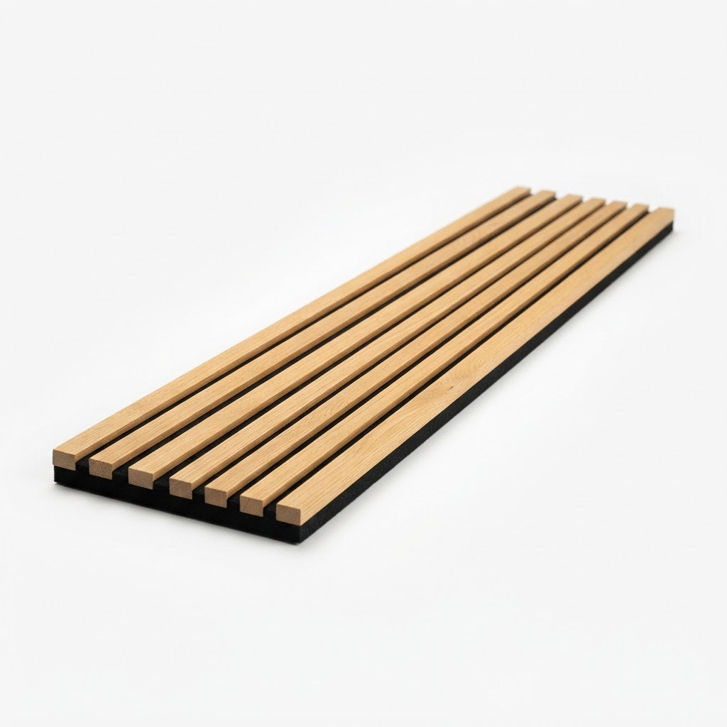 Pacific Heights XL Walnut Acoustic Wall Panel — 106 × 43 in (270 × 110 cm)